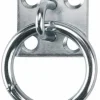New Anneau d'écurie avec plaque zinguée Accessoires D'Écurie·Quincaillerie Pour L'écurie