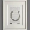 Clearance Art équestre - Fer à cheval Alsviatr - X Julie Barbeau Décorations