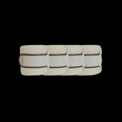 Bandes de polo avec bord cuir - Kentucky Bandages
