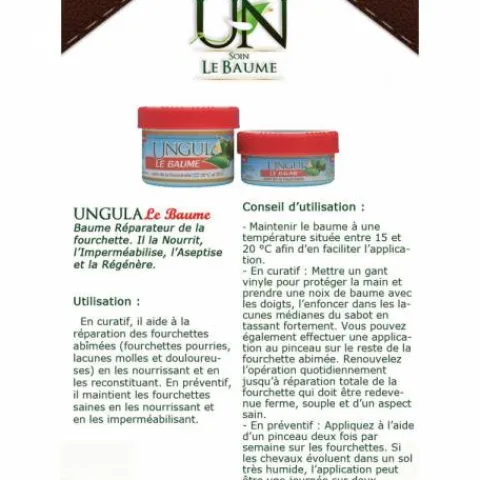 Hot Baume réparateur fourchettes ungula Produits De Soin Sabots