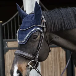 Clearance Bonnet Anti-Bruit Wellington Big Stone & Pearl Soundless - Kentucky Bonnets|Bonnet Cheval