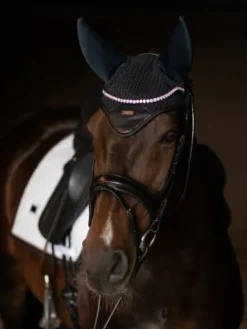 New Bonnet anti-mouches anti bruit Modern Dark Ocean - Bonnets|Bonnet Cheval