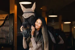 Bonnet anti-mouches - CHAMPAGNE Bonnets|Bonnet Cheval