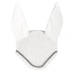 Bonnet anti-mouches - Basic galon argent Bonnets|Bonnet Cheval