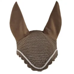 Bonnet anti-mouches - Basic galon argent Bonnets|Bonnet Cheval