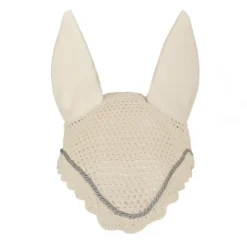 Bonnet anti-mouches - Basic galon argent Bonnets|Bonnet Cheval