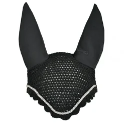 Bonnet anti-mouches - Basic galon argent Bonnets|Bonnet Cheval