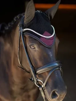 Clearance Bonnet anti-mouches Modern Purple Night - Bonnets|Bonnet Cheval
