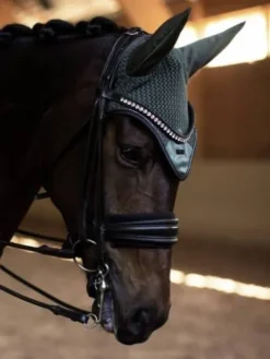 Online Bonnet anti-mouches Sycamore Green - Bonnets|Bonnet Cheval