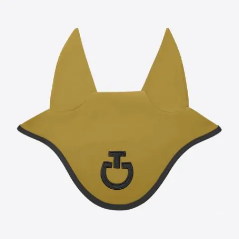 Discount Bonnet anti-mouches tissu Golden ocre - Bonnets|Bonnet Cheval