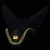 Discount Bonnet Noir/Or - Bonnets|Bonnet Cheval