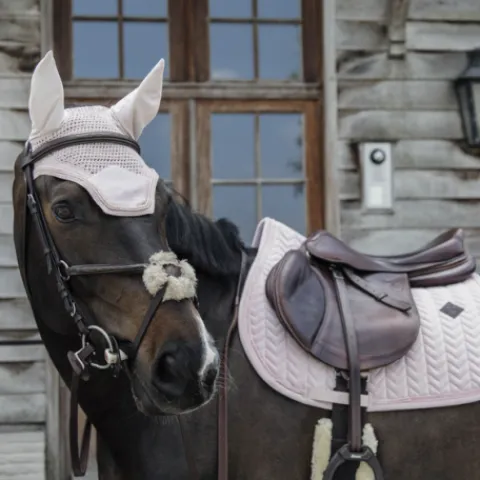 Online Bonnet Wellington Velvet Pearl - Kentucky Bonnets|Bonnet Cheval