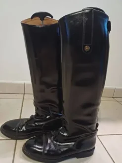 bottes cuir noires 38 Femme Bottes Et Boots·Bottes D'équitation|Tenue D'Équitation Femme·Bottes Et Boots