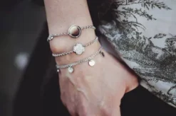 Sale Bracelet trèfle à quatre feuilles - Bijoux