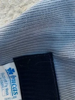 Outlet Bucas Buzz Off Fly Mask Bleu Masques Anti-Mouches