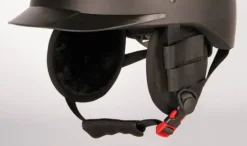 New Cache oreilles noir - Harry's Horse - Velours doux Protections De Tête·Casques D'équitation