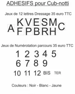 Sale Cavaletti - Cub-Notti Matériel Pour Le Cso