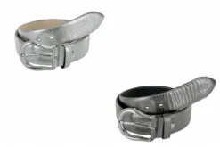 Online Ceinture en cuir brillant - Ceintures D'Équitation
