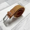 Outlet Ceinture Grand Prix Gold/Camel - Ceintures D'Équitation