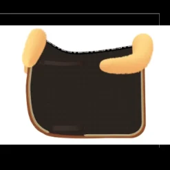 Chabraque dressage avec rebords personnalisable - Tapis De Dressage|Tapis De Selle