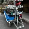 Outlet CHARIOT A BARRES - PLATEAU ALU Matériel Pour L'Alimentation·Chariots Et Coffres à Grains