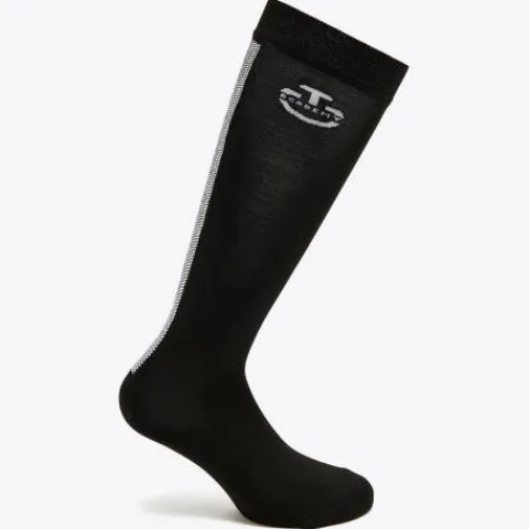 Sale Chaussettes d'équitation Academy Racing Stripe - Chaussettes D'Équitation