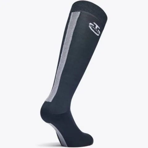 Sale Chaussettes d'équitation Academy Racing Stripe - Chaussettes D'Équitation