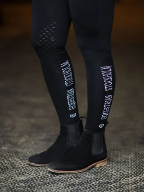 Online Chaussettes d'équitation Bamboo Blend Black edition - Chaussettes D'Équitation