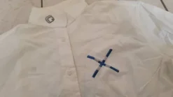 Best Chemise blanche manche longue avec dessin taille L Femme Le Cavalier En Concours|L'Homme En Concours