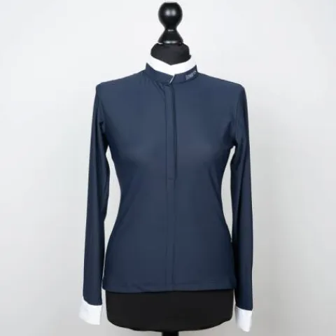 New Chemise de concours Carla - Jump'In - Tissu élastique Femme La Cavalière En Concours|La Femme En Concours