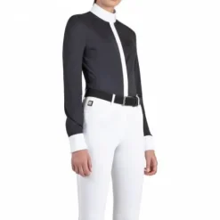 Chemise de concours ML femme Cindrac Femme La Cavalière En Concours|La Femme En Concours