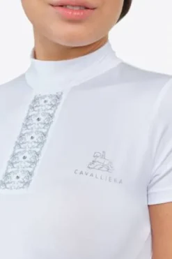 New Chemise de concours SILVER POP - - Technique respirante Femme La Cavalière En Concours|La Femme En Concours