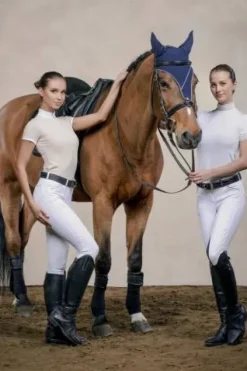 New Chemise de concours STELLA à manches courtes - - Technique Femme La Cavalière En Concours|La Femme En Concours