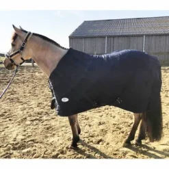 Couverture de box 850 deniers et 200gr Bleu - Couvertures Cheval