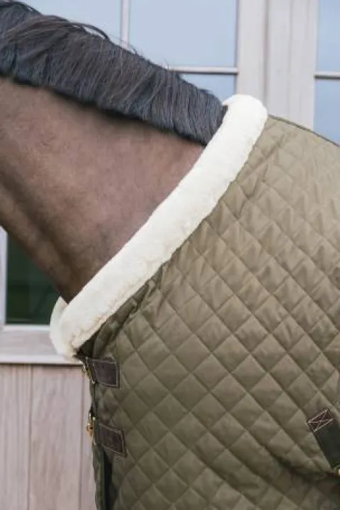 Hot Couverture de présentation 160 g Kaki - Kentucky Couvertures Cheval