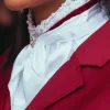 New Cravate Queen Bordeaux - Femme Tenue De Concours Femme·Plastrons|Les Accessoires De Concours·Plastrons D'équitation