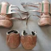 Hot Ensemble guêtres cuir Forestier Ensembles Guêtres