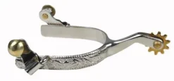 Hot rons à roulette étroit modèle femme en inox Eperons|Éperons