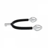 Hot Eperons marteau acier inoxydable caoutchouté 25MM Eperons|Éperons