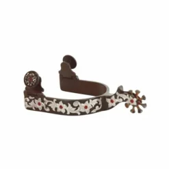 Online Eperons WESTERN uni avec STRASS ET FLOWERS Éperons Western|Eperons