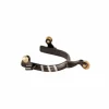 Outlet rons Western simple fer noir et inox Éperons Western|Eperons