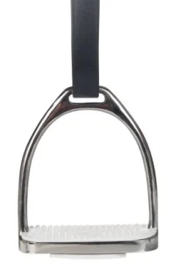 Best Etrier inox 12cm adulte - - inox avec plancher blanc Etriers Et Accessoires