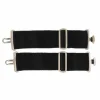 Outlet Extensions de sangles ventrales noires - - Longueur max 30 cm Couvertures Cheval