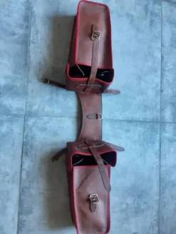 Online Fontes cuir marron Sacoches De Randonnée|Sacoches De Randonnée