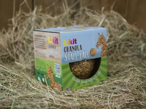 Hot Friandise en balle Stall Ball à accrocher - Friandises|Bloc À Lécher / Pierre À Sel