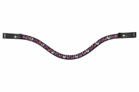 New Frontal anatomique avec strass - - cuir de qualité Bridons Et Brides·Frontal