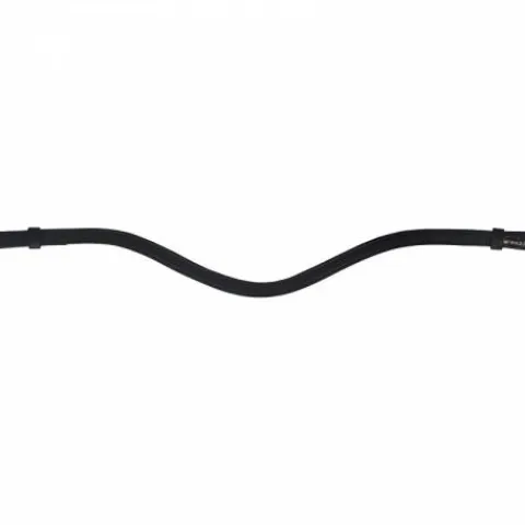 Online Frontal cuir lisse noir - - cuir de vache Bridons Et Brides·Frontal