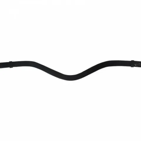 Online Frontal cuir lisse noir - - cuir de vache Bridons Et Brides·Frontal