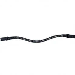 Online Frontal Rockstar en cuir avec strass - Bridons Et Brides·Frontal