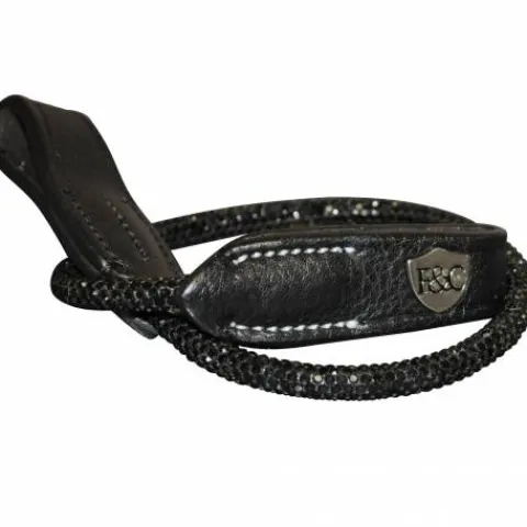 Hot Frontal sparkle Flag's&cup - - cuir avec strass Bridons Et Brides·Frontal